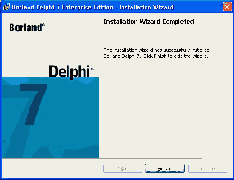 Установка Delphi